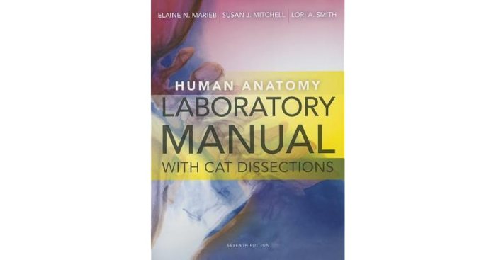 Human anatomy laboratory manual with cat dissections marieb